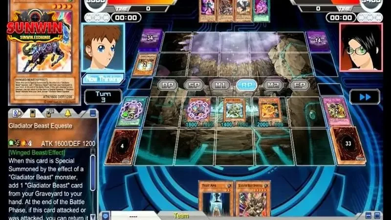 Các thành phần cơ bản trong game bài yugioh