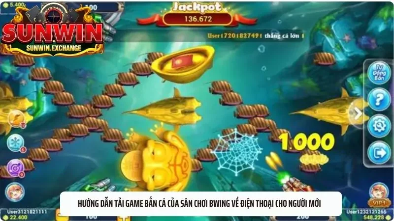 Hướng dẫn tải game bắn cá của sân chơi Bwing về điện thoại cho người mới