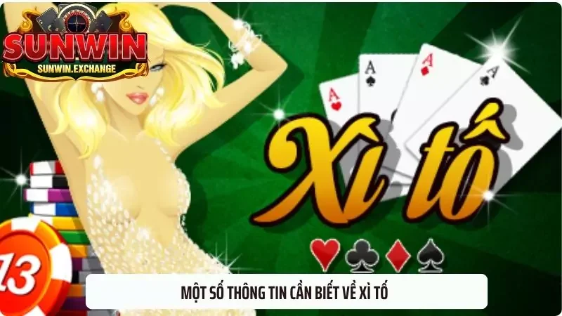 Một số thông tin cần biết về xì tố