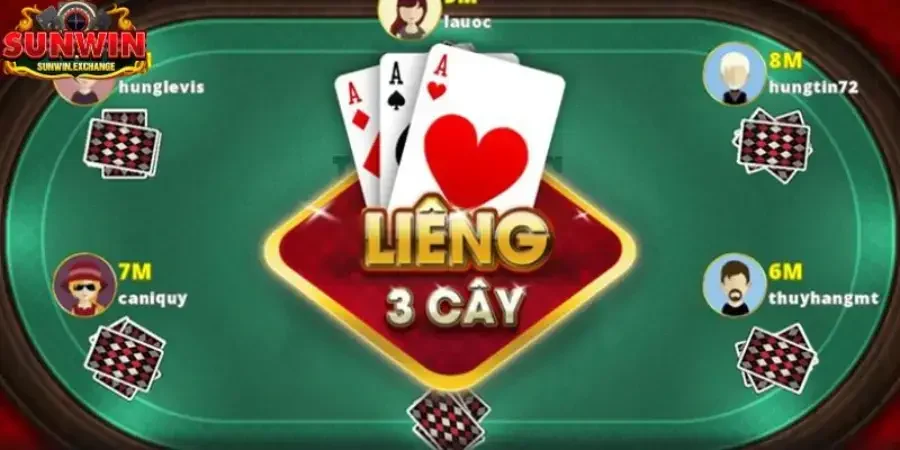 Chơi game bài liêng tại SUNWIN 