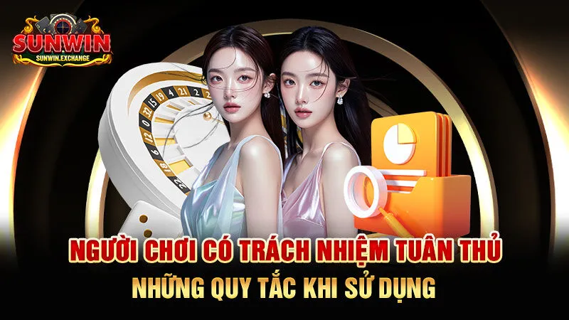 Người chơi có trách nhiệm tuân thủ những quy tắc khi sử dụng